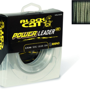 Ø1,00mm Black Cat Bas de ligne Power 20m 80kg,176lbs