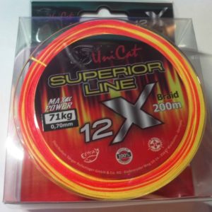 Tresse silure SUPERIOR LINE 12X  60/100 UNICAT 400M