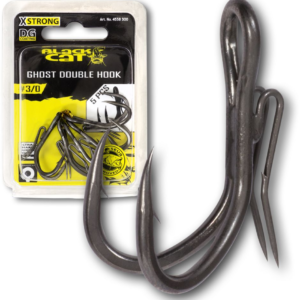 Hameçon Silure GHOST Double DG Coating 3/0 BLACK CAT