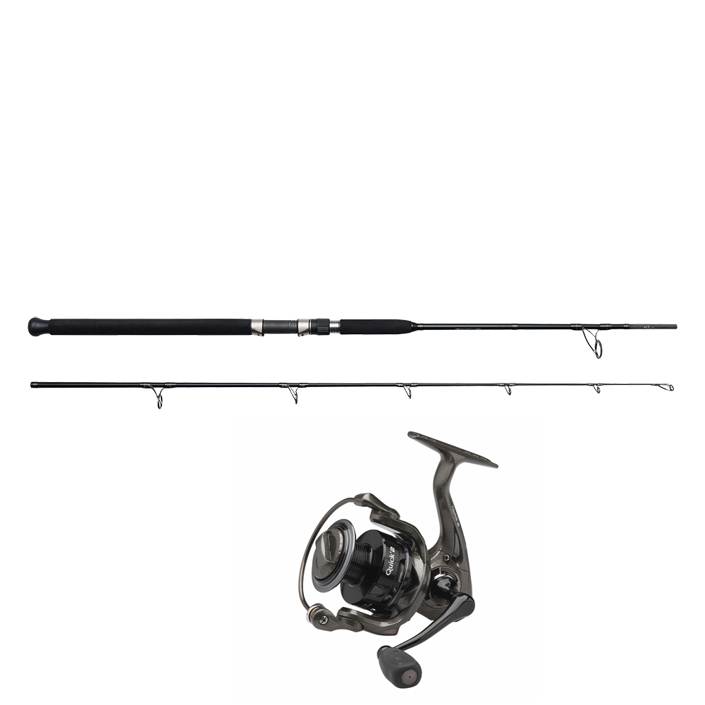 Ensemble Silure LEURRE TOMCAT MPS 2M70 + QUICK2 6000