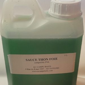 Appât Silure SAUCE THON/ FOIE 1L AC CARPE BAITS