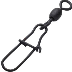 Emerillon Agrafe Silure Stainless Crane Swivel With Snap 75 kg MADCAT