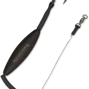 Montage Silure Worm Pop Up BLACK CAT