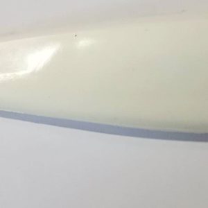 Leurre Silure Shad GT 18 cm Blanc /Tête rouge DELALANDE