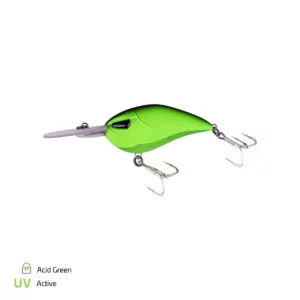Leurre Silure Cat Crank 7,5 cm Flottant Acide Green  ZECK nouveauté 2023