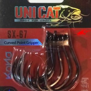 hameçon Silure SX-67 Curved Point Gripper 2/0 UNICAT nouveauté 2024