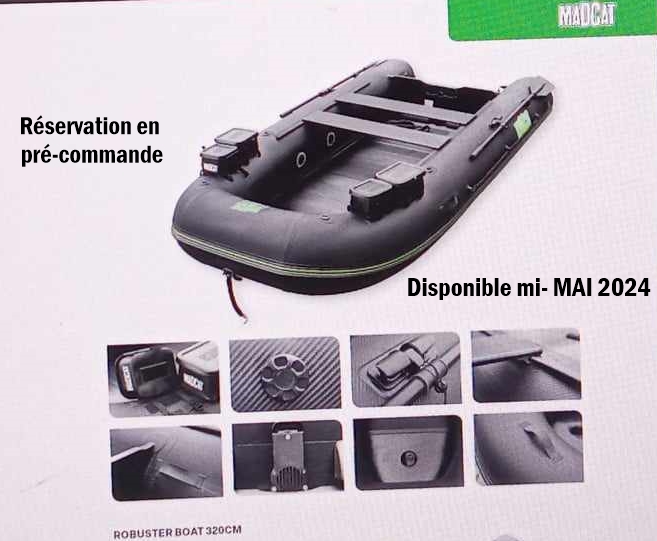 Bateau Silure Robuster Boat 320 MADCAT