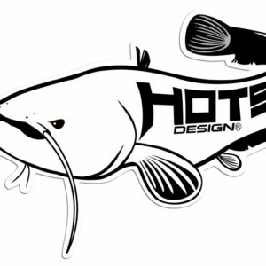 Sticker Silure 54x30 cm Hot spot desing