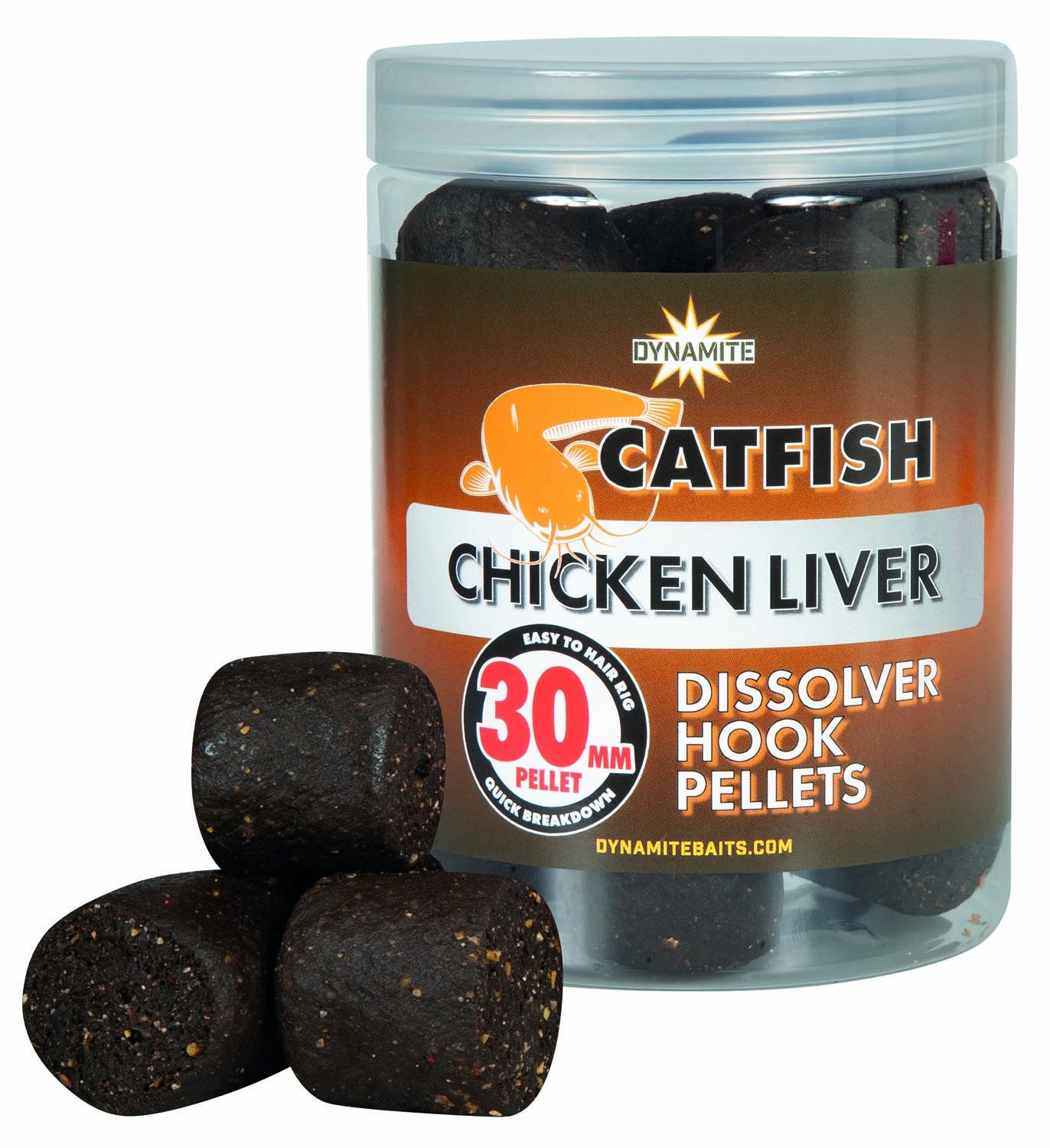 Appât Silure PELLET Chicken Liver Dissolver  30MM DYNAMITE BAITS