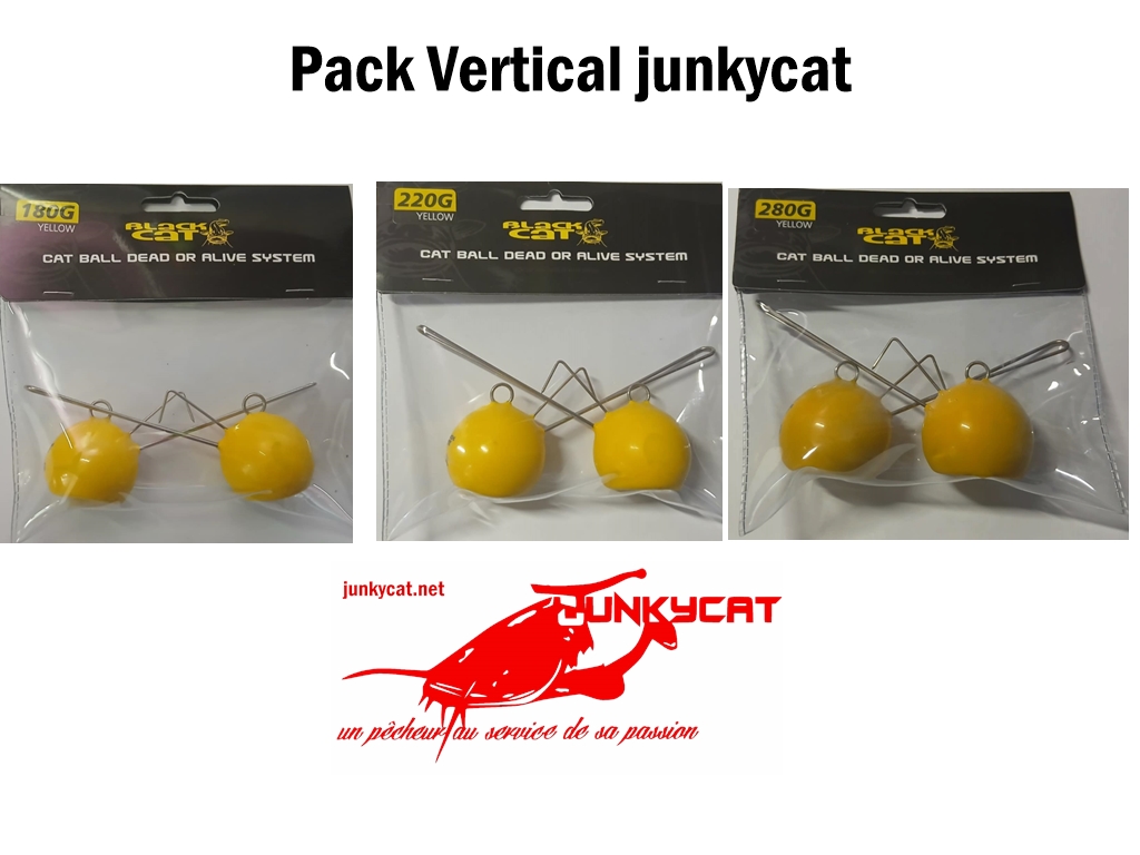Pack Silure Vertical JUNKYCAT