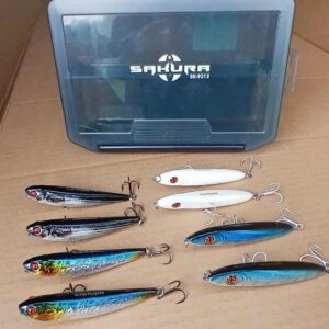 Lot Carnassier Leurres NAJA 80 + Mister Jo 80 SAKURA